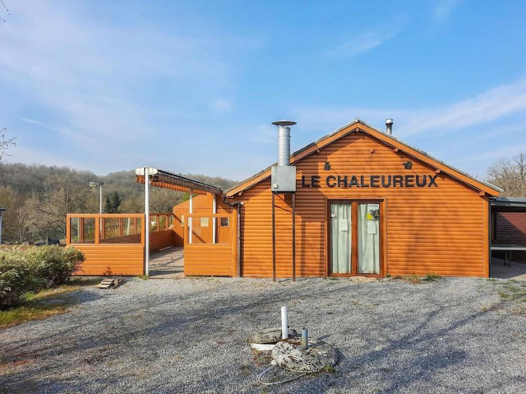 Cosy Chalet Near Durbuy In Nature Somme-Leuze Exterior foto